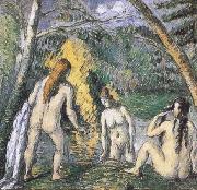 Paul Cezanne Three Bathers (mk35) oil